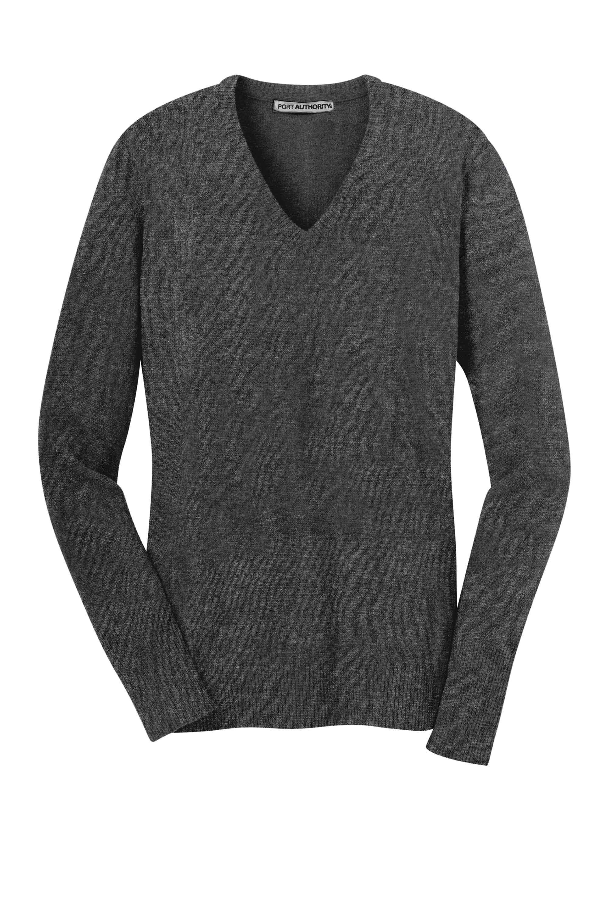 L10LSW285 Port Authority Ladies V-Neck Sweater