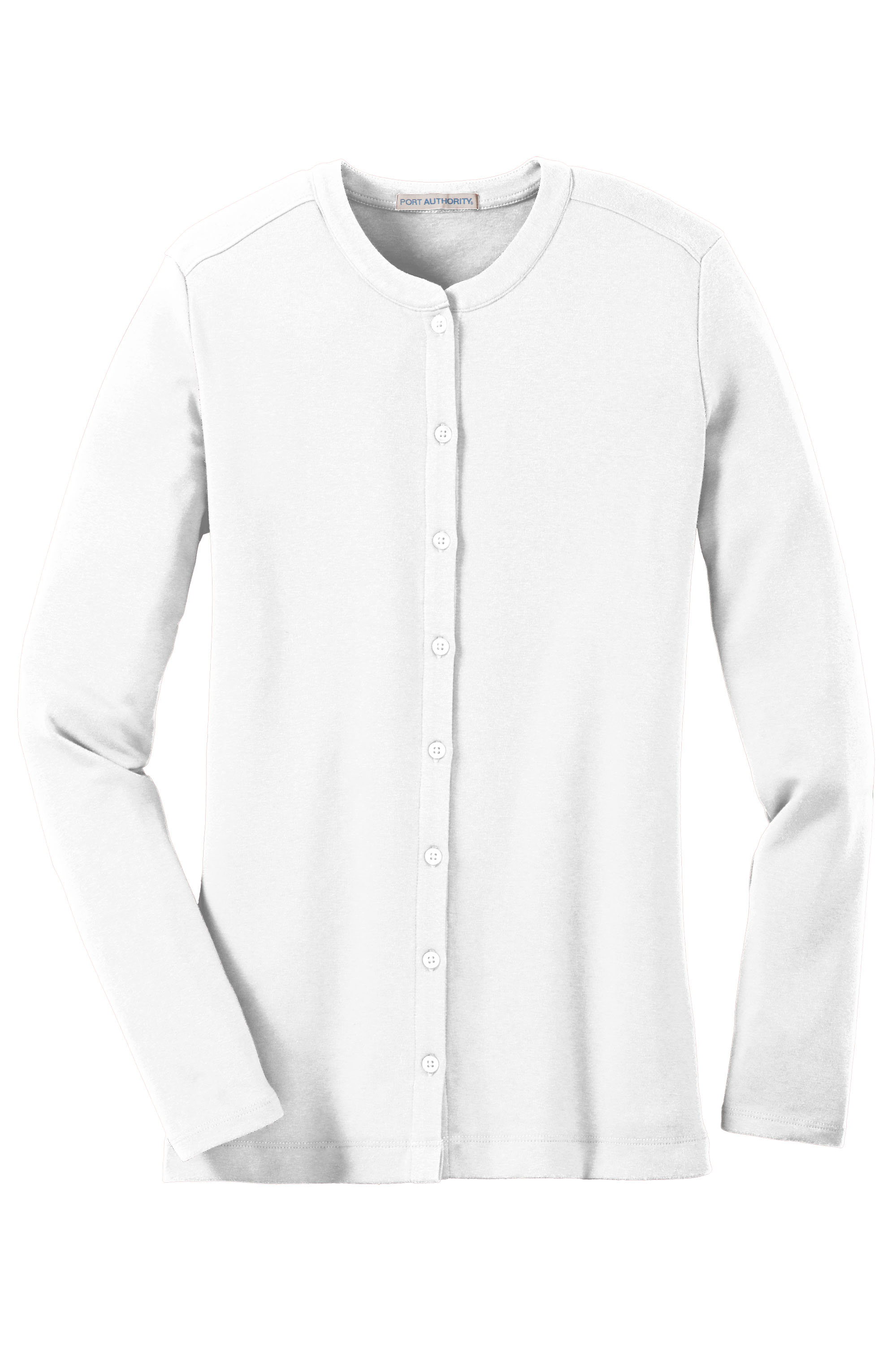 L11LM1008 Port Authority Ladies Concept Stretch Button Front Cardigan