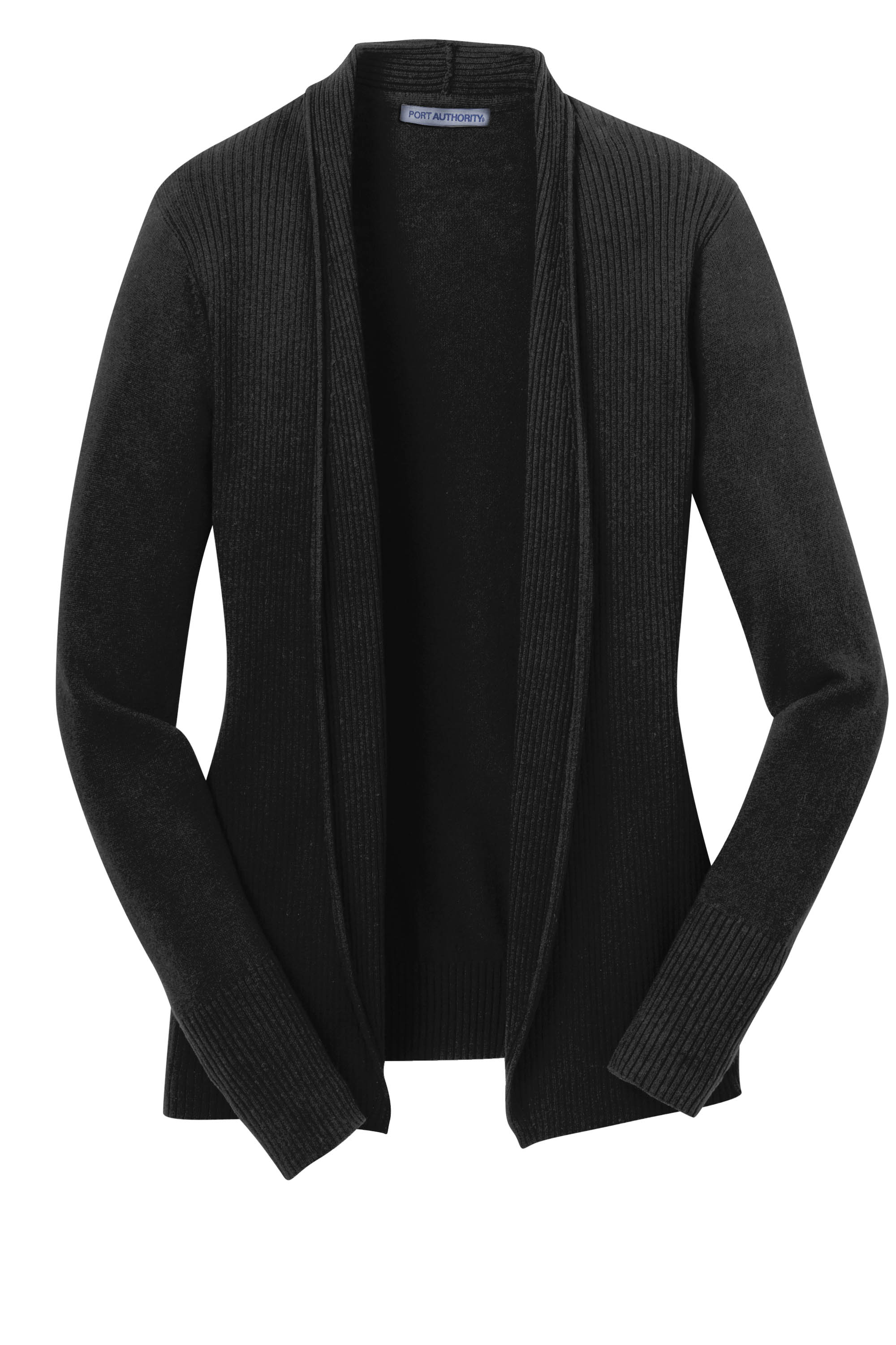L12LSW289 Port Authority Ladies Open Front Cardigan Sweater
