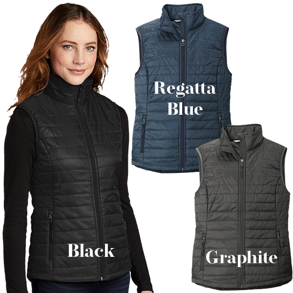 L10L851 Ladies Packable Puffy Vest