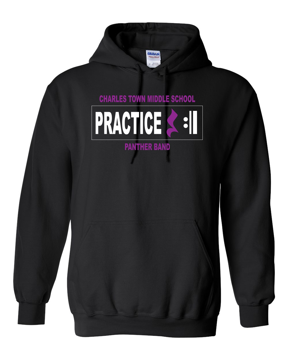 06B18500 Adult BAND 50/50 Pullover Hoody