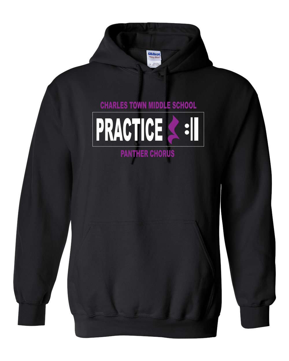 11C18500B Youth CHORUS 50/50 Blend Pullover Hoody