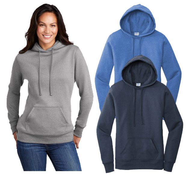 L14- LPC78H Ladies Core Fleece Pullover Hooded Sweatshirt