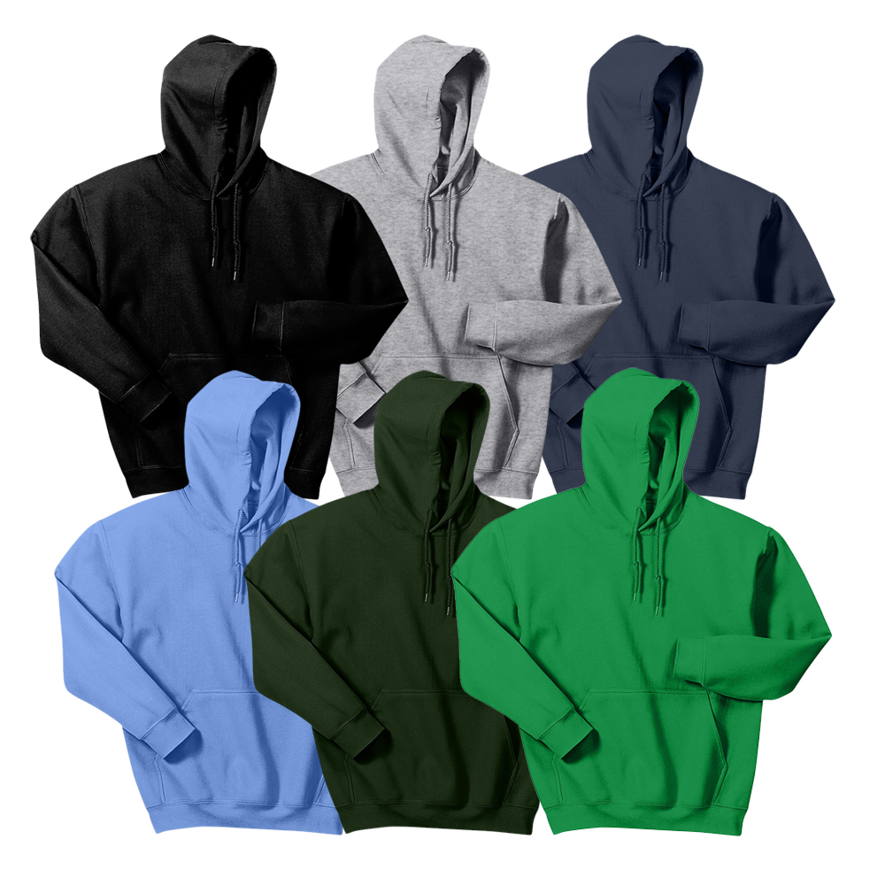 02 50/50 Blend Unisex Pullover Hoody