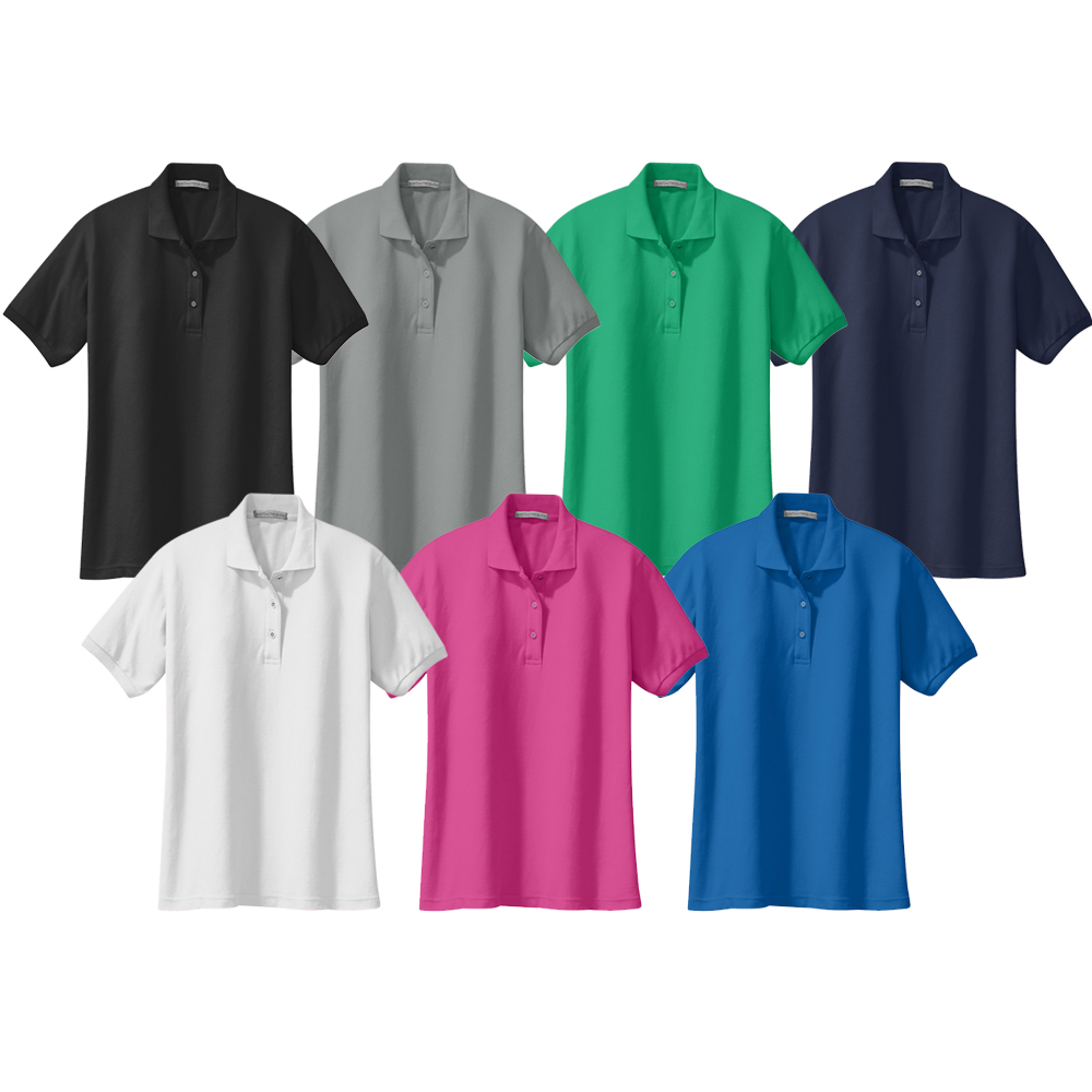 04 Ladies Silk Touch Blend Polo