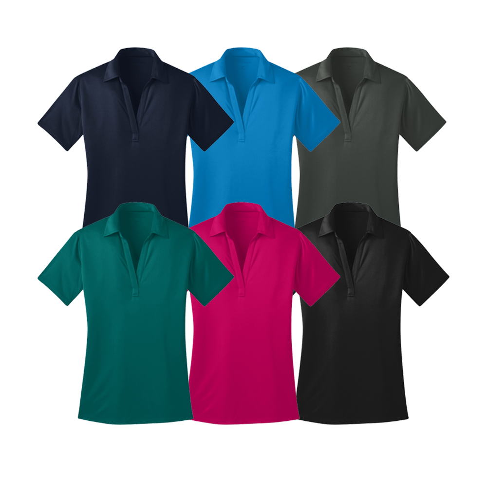 042 Ladies Silk Touch Performance Polo