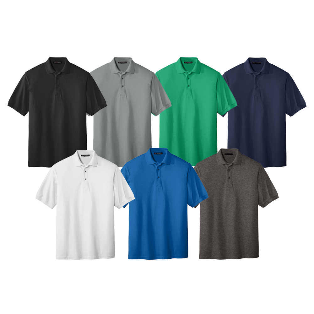 17 Men's Silk Touch Blend Polo