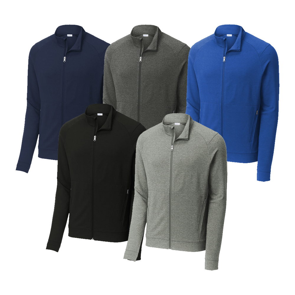 22 Men's Performance Fleece Full Zip Jacket