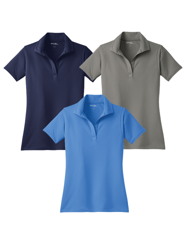 L025  Ladies Micro Pique Sportwick Polo