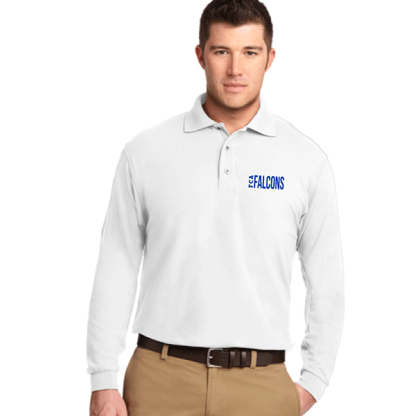 M - UNIFORM APPROVED Adult & Ladies LS Polo L/K500LS