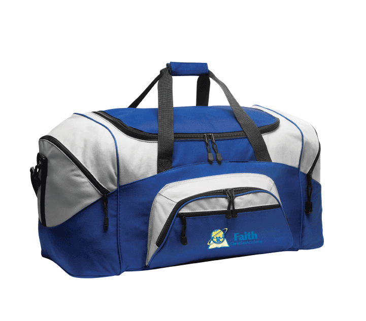 ZC - Royal/Gray Duffel Bag BG99