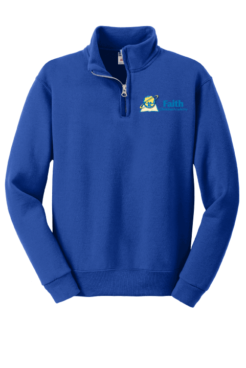 QA - UNIFORM APPROVED Youth 1/4 zip cadet collar sweatshirt 995Y