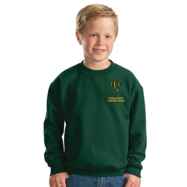 G - YOUTH Crewneck<br>*UNIFORM APPROVED*<br> G180b
