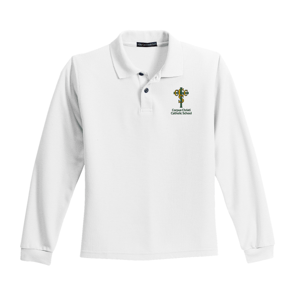 B YOUTH LS Polo<br>*UNIFORM APPROVED* Y500LS