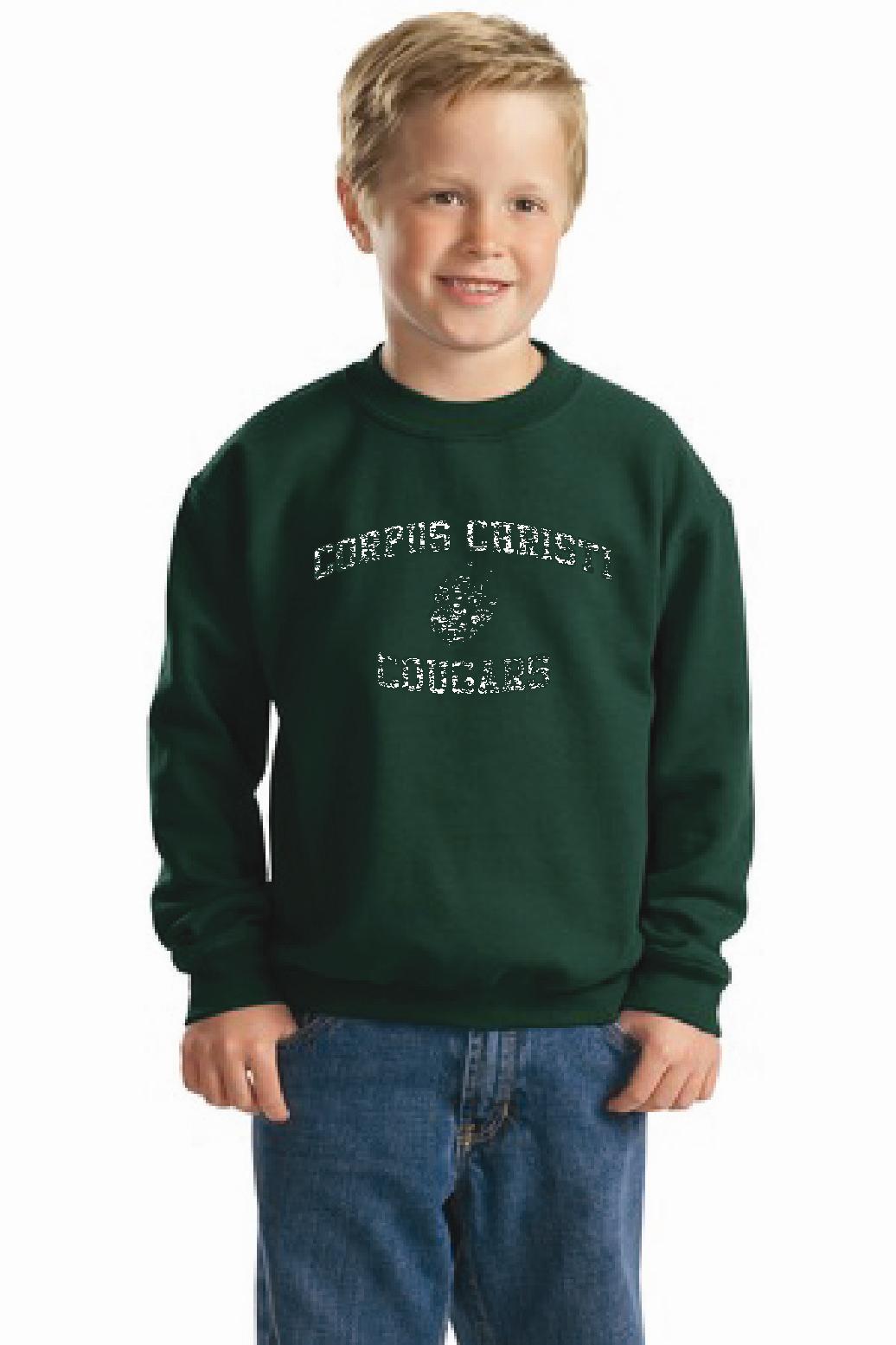 C - YOUTH Crewneck Sweatshirts G180b
