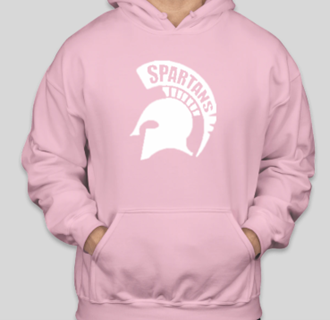 78 SEDGEFIELD LOGO HOODED SWEATSHIRT (LIGHT PINK)