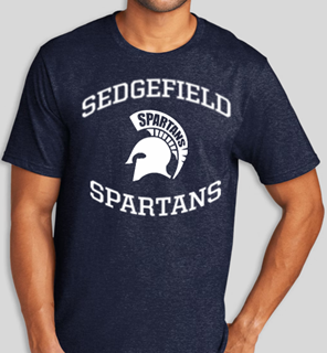 01A Port & Company Tri-Blend Short Sleeve Tee (PC330) - NAVY