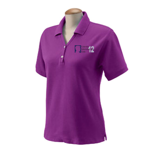 A D100W Ladies S/S Pima Pique Polo Shirt