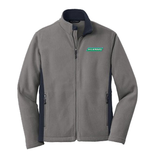 M F216 Men's Colorblock Fleece Jacket