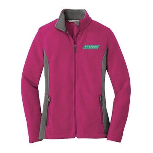M L216 Ladies Colorblock Fleece Jacket