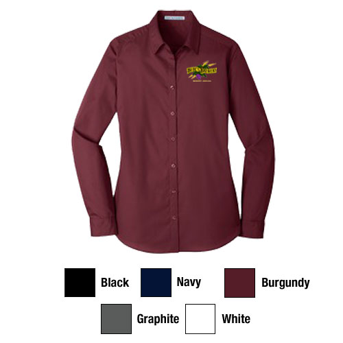 F LW100 Ladies' Poplin Shirt