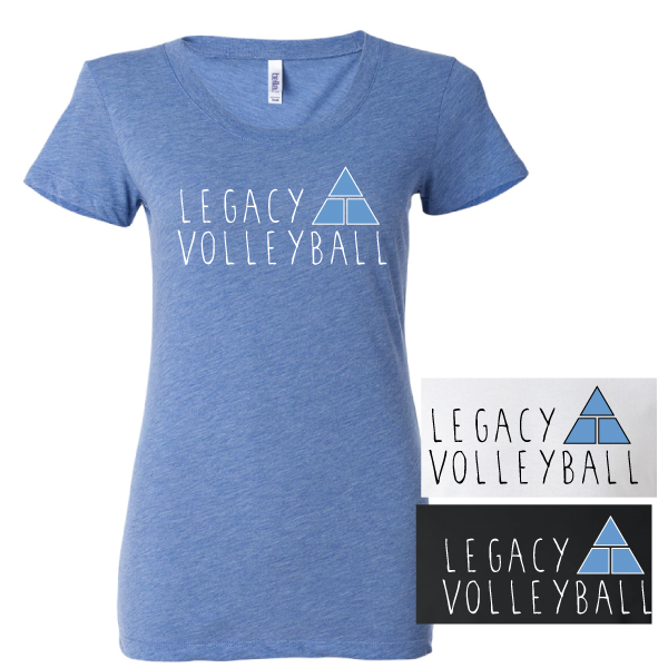 14 Design 3 Woman's Crew Neck Tri-Blend T-Shirt