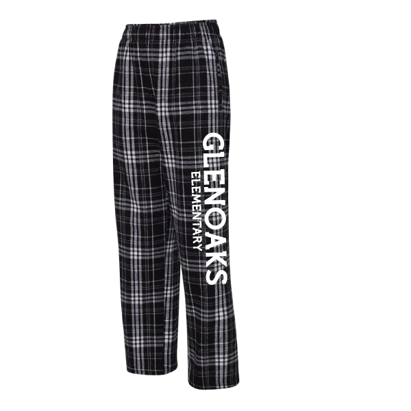 29 Black/Grey Uni-Sex Flannel Pants