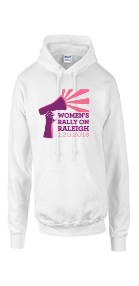A5- Unisex Rally on Raleigh Hooded Sweat Shirt