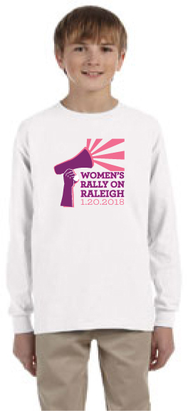 A7- Youth Rally on Raleigh Long Sleeve Tee