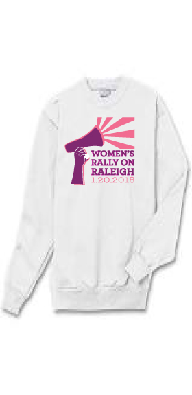 A9- Youth Rally on Raleigh Hooded Sweat Shirt