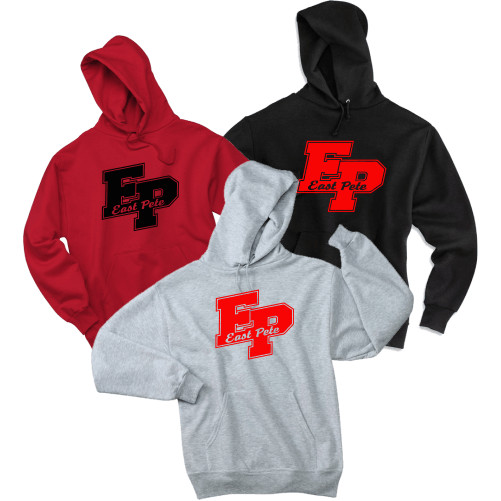 J 996 Youth or Adult Pullover Hooded Sweatshirt
