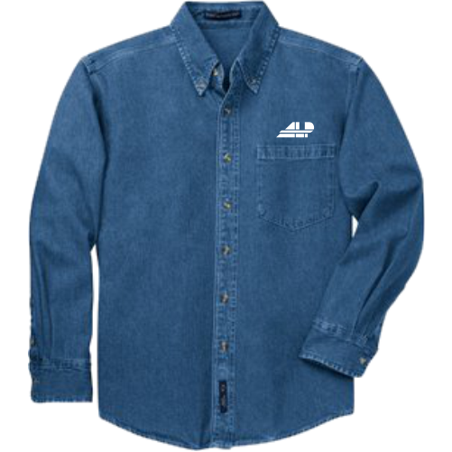 A S100 Port Authority Heavyweight Denim Shirt