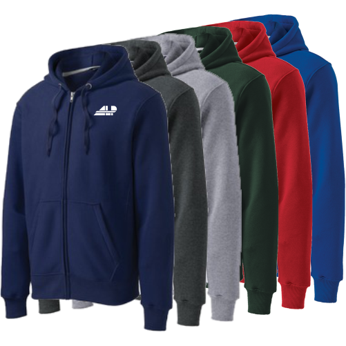 H F282 Sport-Tek full-zip hooded sweatshirt