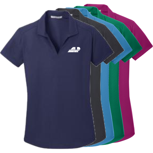 B L572 Port Authority Ladies Dry Zone Grid Polo