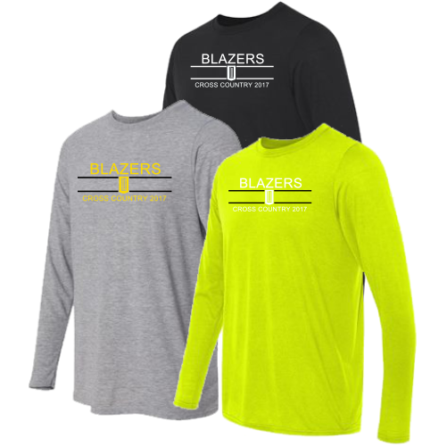 A 42400 Gildan Youth and Adult Performance Long Sleeve T-shirt