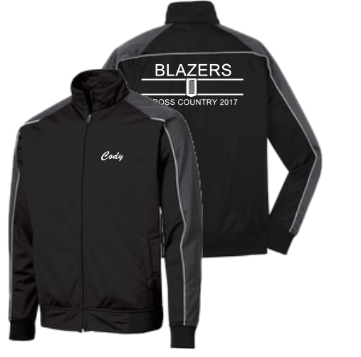 DA JST92 Sport-Tek Piped Tricot Embroidered Track Jacket