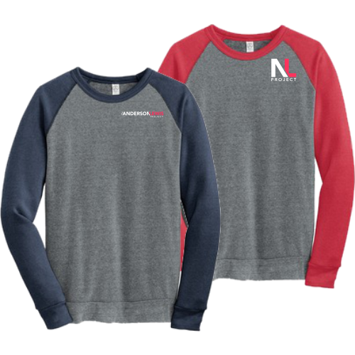 E AA32022 Alternative Champ Colorblock Eco-Fleece Sweatshirt