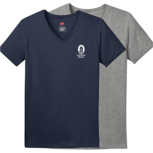 F 5780 Hanes Ladies V-Neck T-Shirt