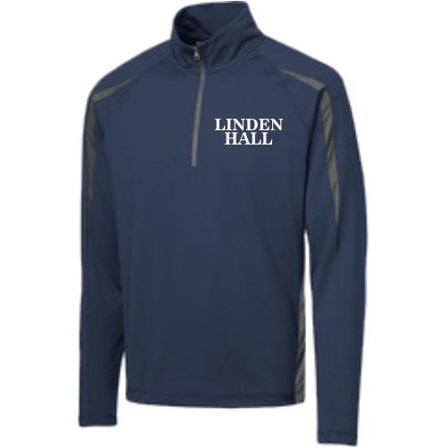 M ST851 Sport Tek Sport Wick 1/2 Zip Colorblock Pullover