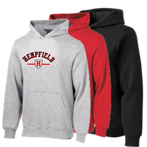 K ST254 Youth or Adult Pullover Hooded Sweatshirt