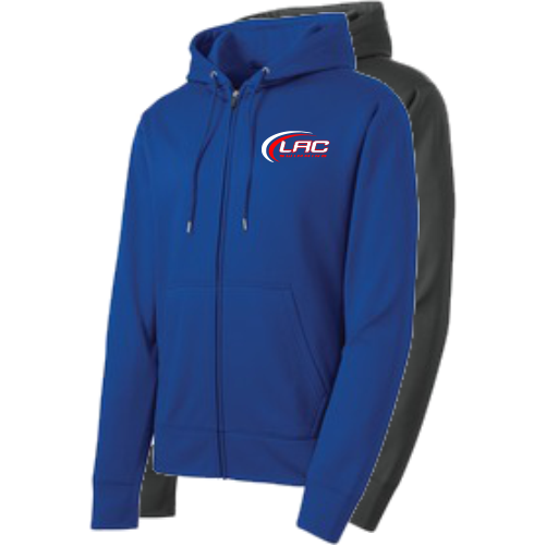DC ST238 Sport-Tek Sport-Wick Fleece Full-Zip Hooded Jacket
