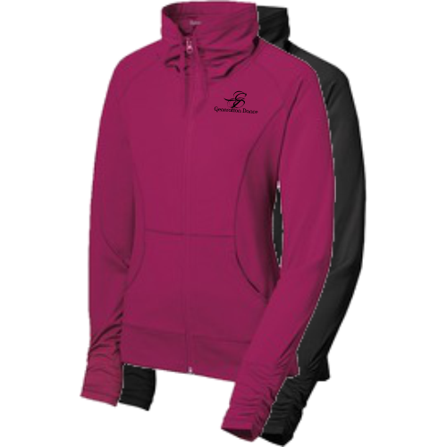 FC LST852 Sport-Tek Ladies Sport-Wick Stretch Full-Zip Jacket