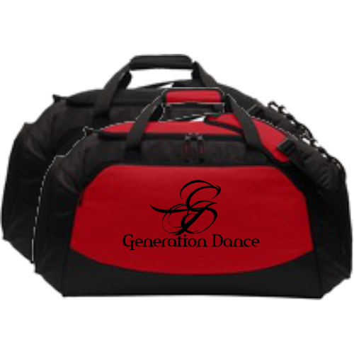 KF BG802 Port Authority Large Active Embroidered Duffel