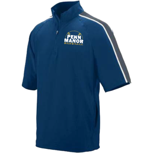 C 3788 Augusta Embroidered Quantum Short Sleeve Pullover