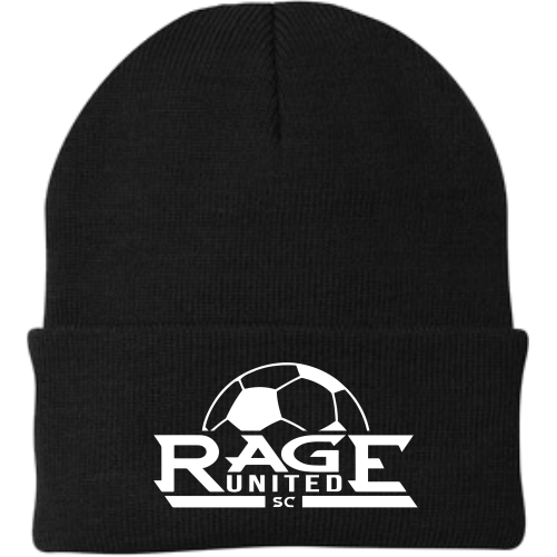 F CP90 Port and Company Embroidered Knit Cap