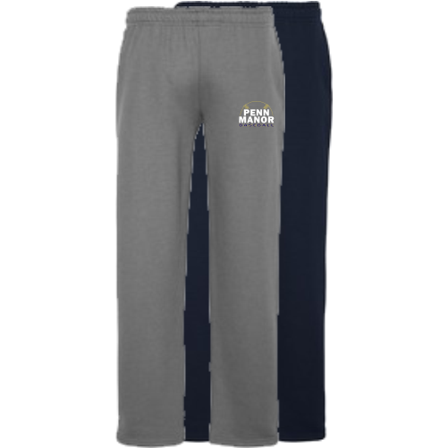 F 18400 Gildan DryBlend Embroidered Open Hem Sweatpant