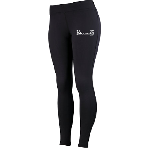 DC 4821 Augusta Girls Embroidered Brushed Back Leggings