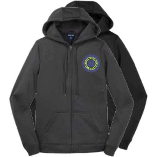 G LST238 Sport-Tek Ladies Embroidered Sport-Wick Fleece Full-Zip Hooded Jacket