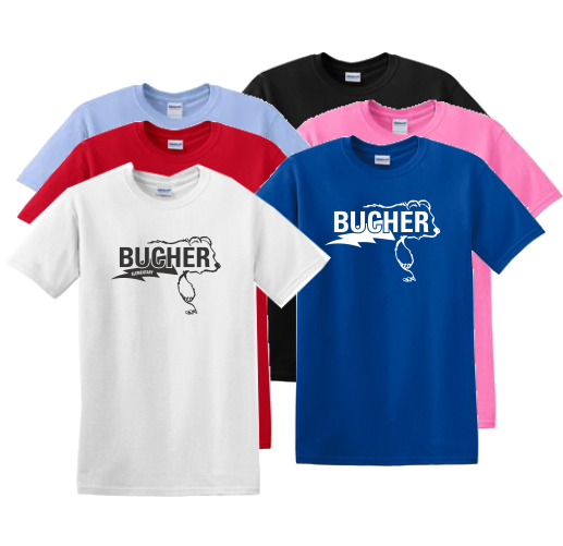 B 5000L Ladies Heavy Cotton T-Shirt