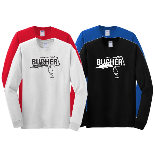 C 5400 Long Sleeve Youth or Adult Heavy Cotton Tee